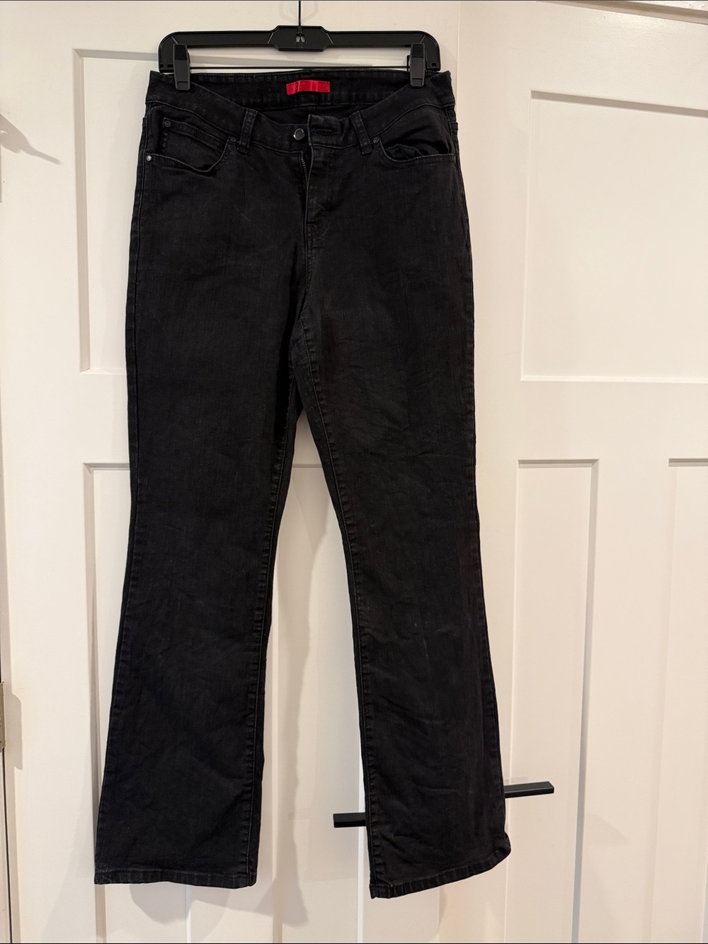 Jennifer Lopez Black Bootcut Jeans, Size 10